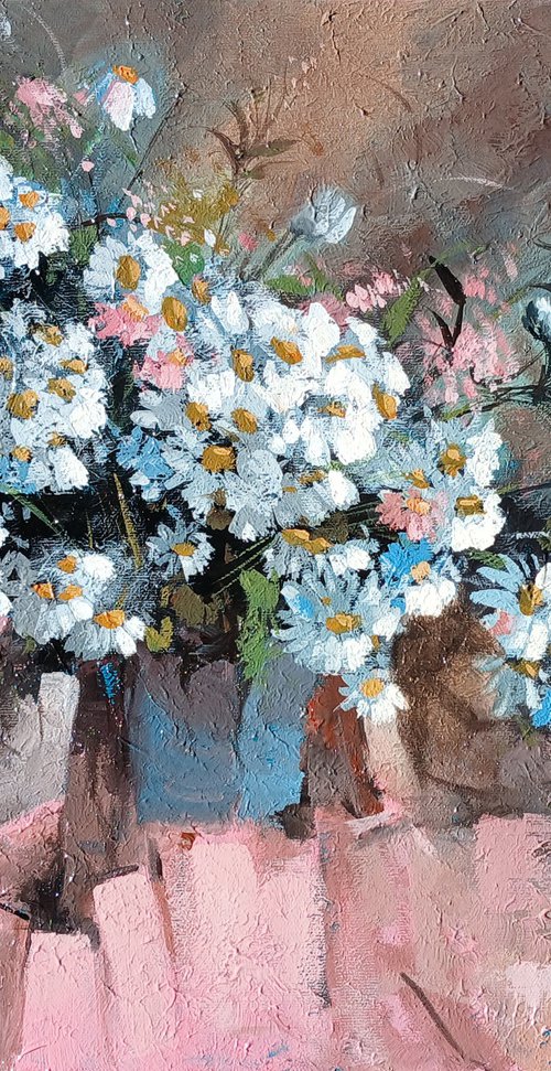 Daisies Arrangement by Davit Arstamyan