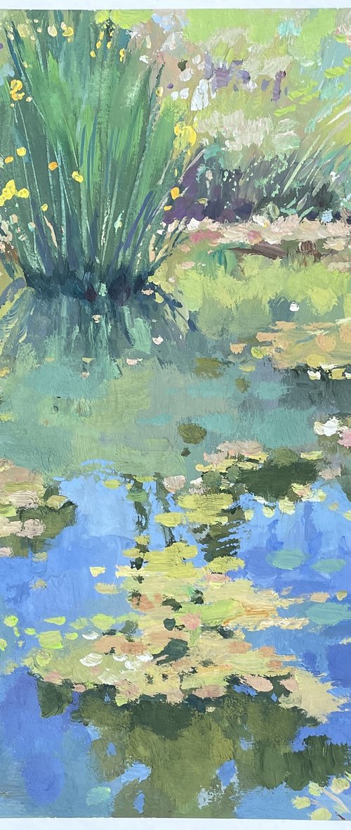 Summer pond echo by Nadezda Stupina