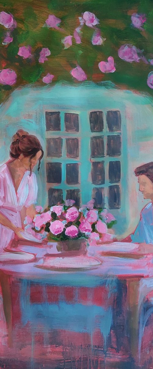 Inside the Blooming Oasis by Svitlana Brazhnikova