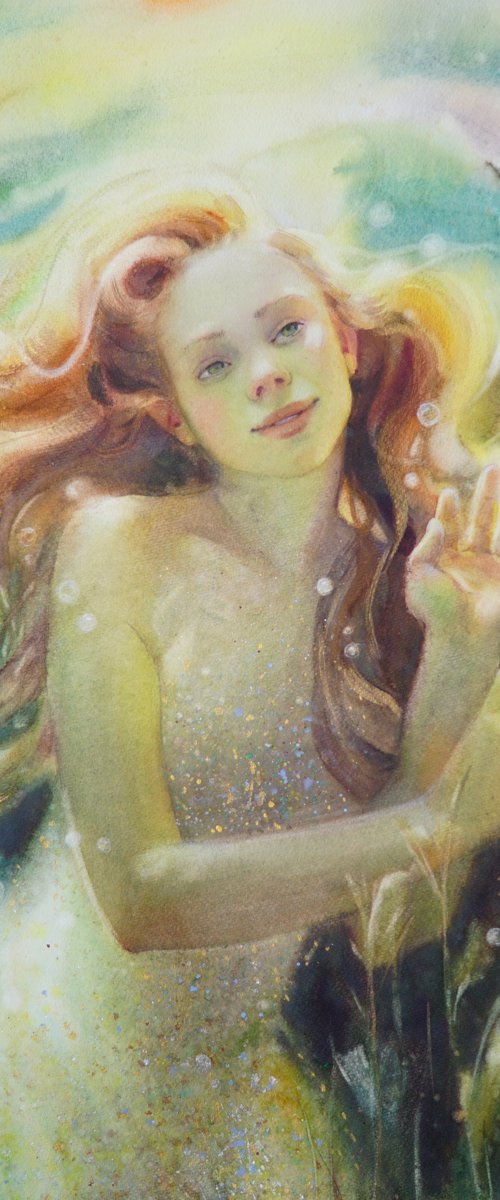 little mermaid 1 by Olha Retunska