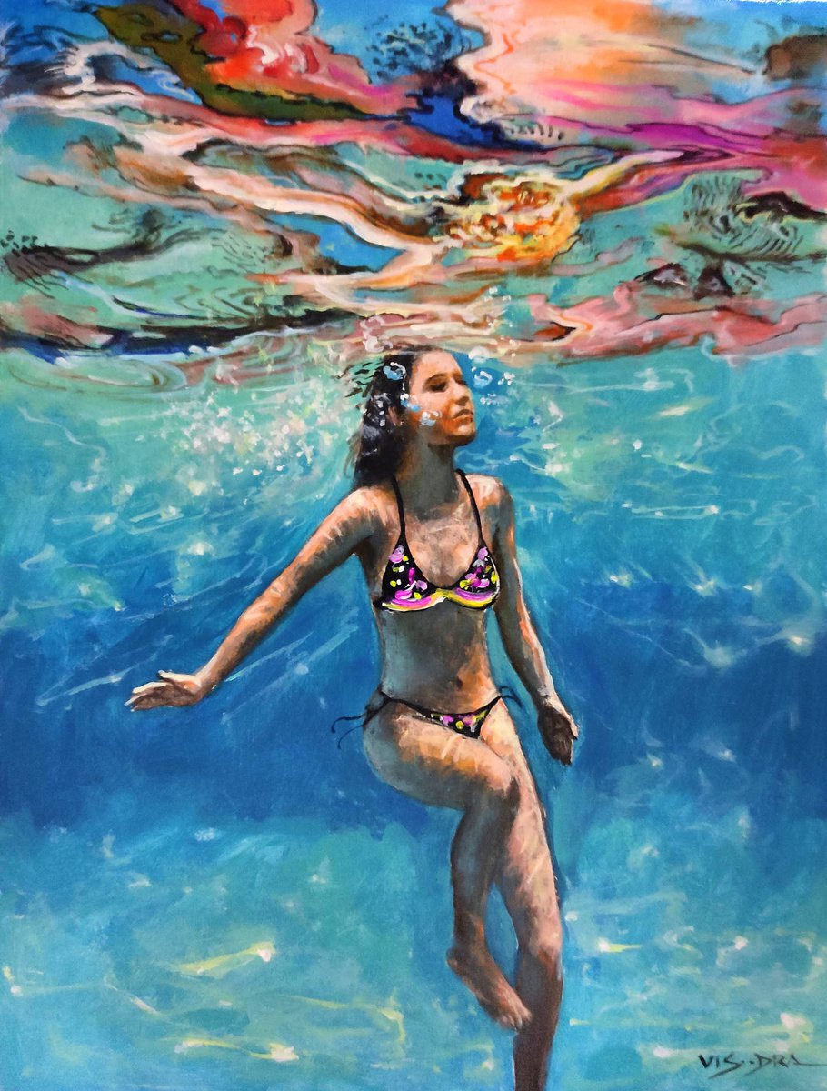 Girl swimming34 by Vishalandra Dakur