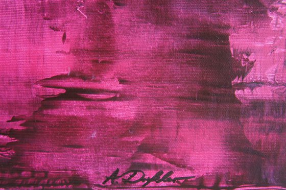 She Likes To Dream In Pink I - 80 x 120 cm - XXL (32 x 48 inches)