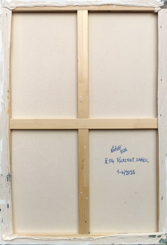 X 174 – Nude from behind. Daniela