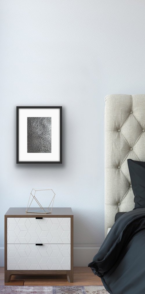 Silver lining (on paper, unframed) by Guzaliya Xavier