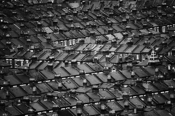 London Rooftops [framed - also available unframed]