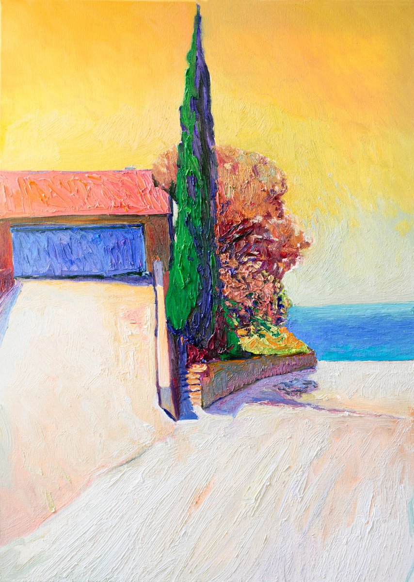 Driveway. California By Suren Nersisyan, 22 X 30, Artwork For Sale On Artfinder