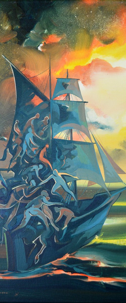 The Evening Odyssey by Grama  Gabriel