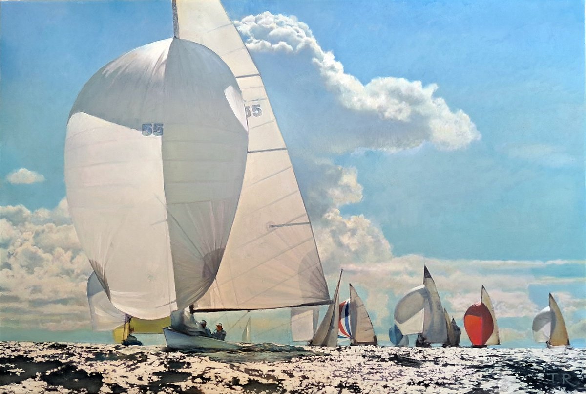 Sails Realm By Tatiana Rezvaya, 35 X 24, Artwork For Sale On Artfinder
