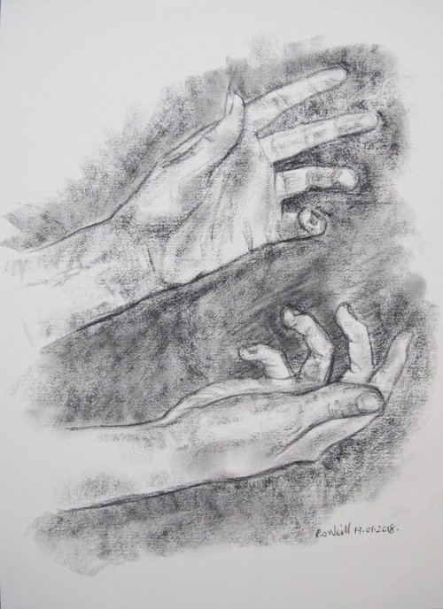 study of hands by Rory O’Neill