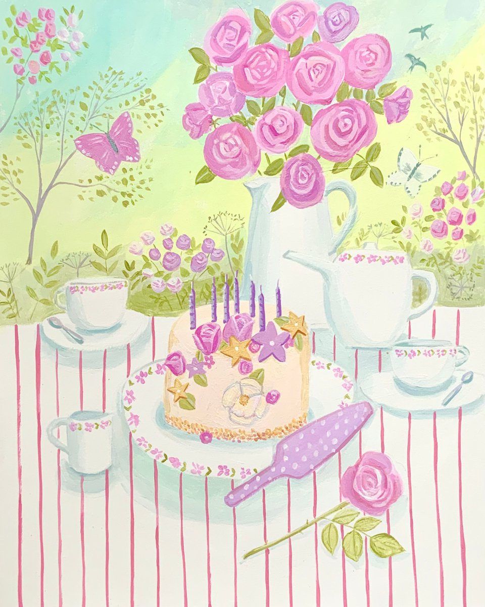 Birthday Tea by Mary Stubberfield