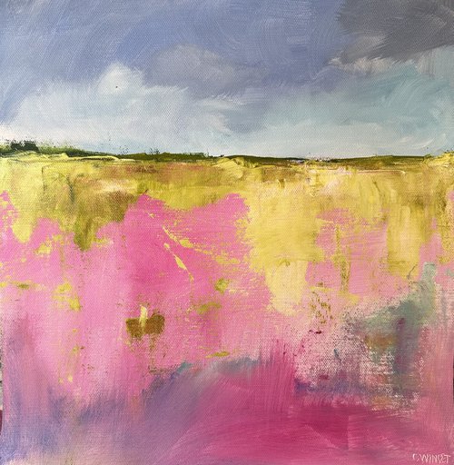 Abstract Landscape - Summer Meadows 1 by Catherine Winget