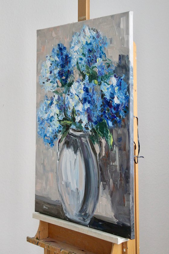 Blue Hydrangeas