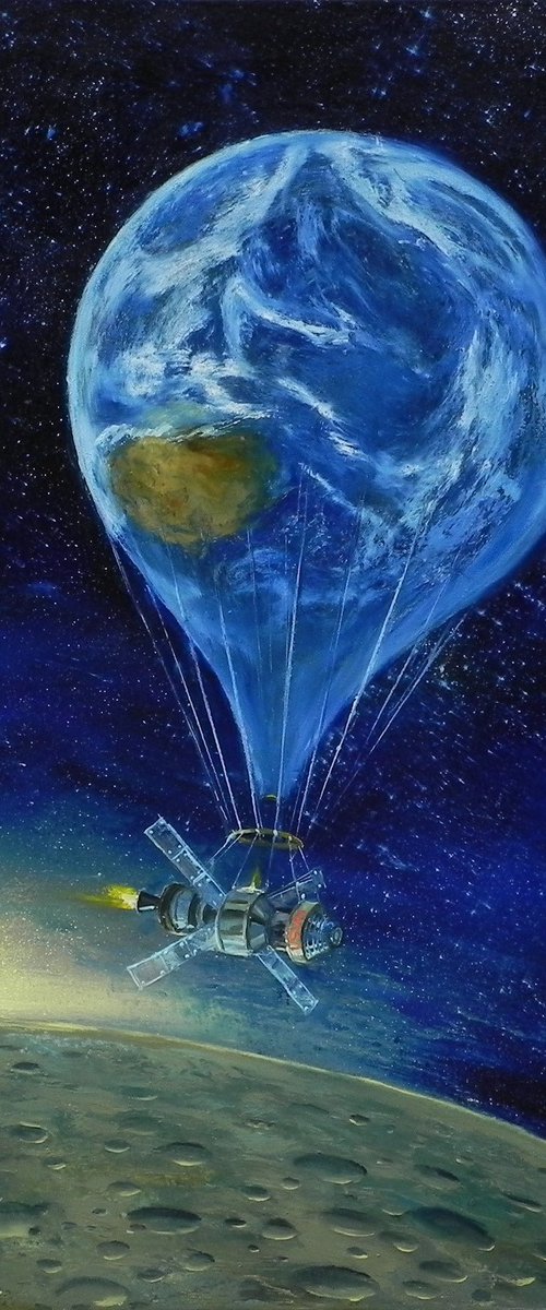 “Path to the Moon” by Yurii Novikov