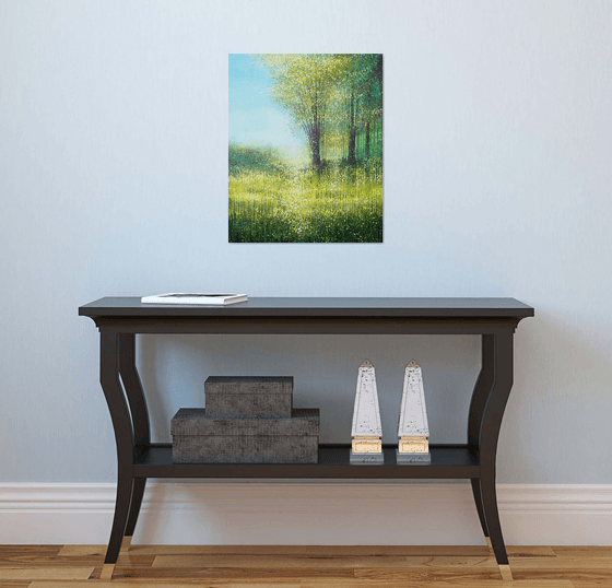 Forest Edge Summer Trees