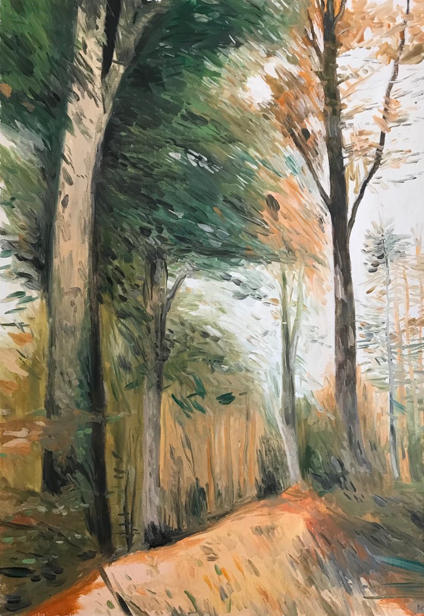 New Forest Trees by Kitty Cooper