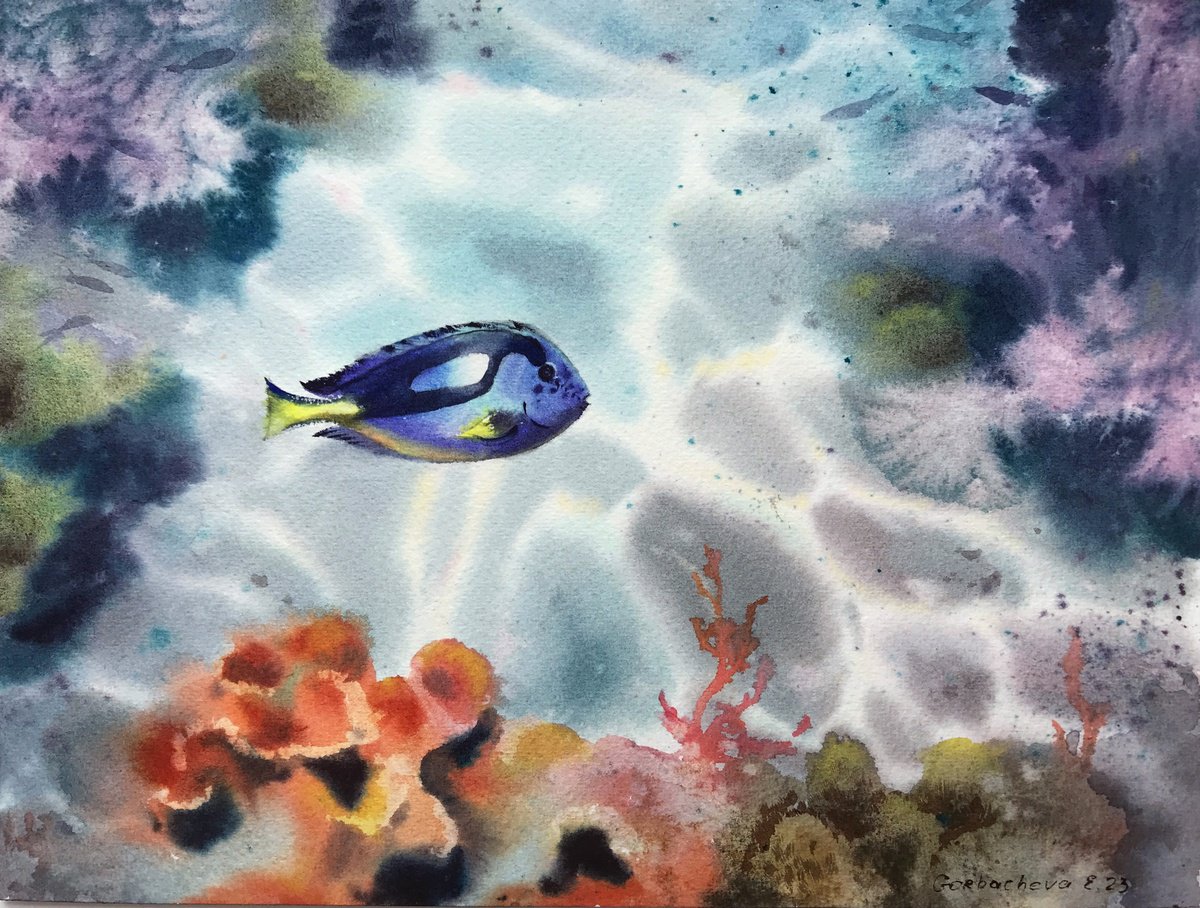Undersea world #9 by Eugenia Gorbacheva