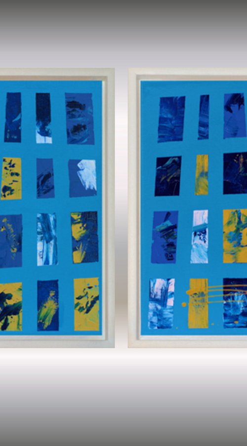 Variations in Blue by Edelgard Schroer