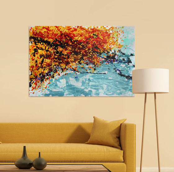 Light Touch of Autumn /  ORIGINAL PAINTING