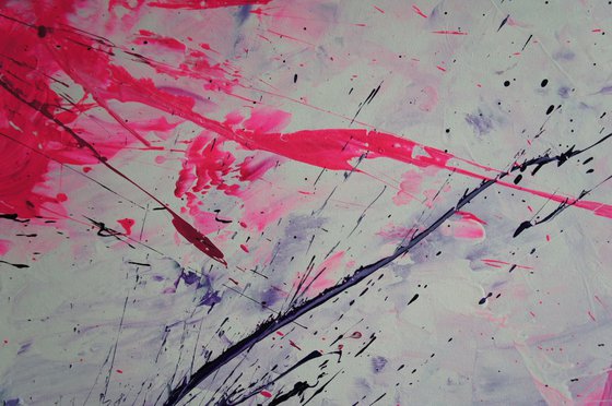 Color Storm I (200 x 100 cm) XXXL (80 x 40 inches)