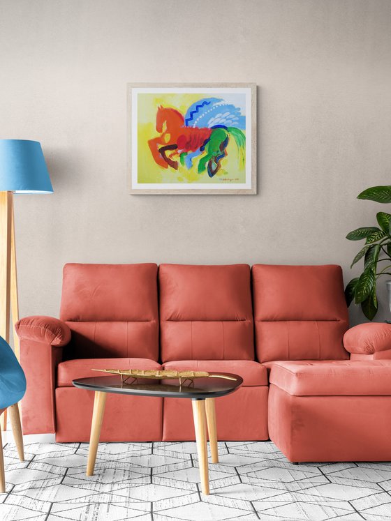 Pegasus for Vincent (van Gogh)