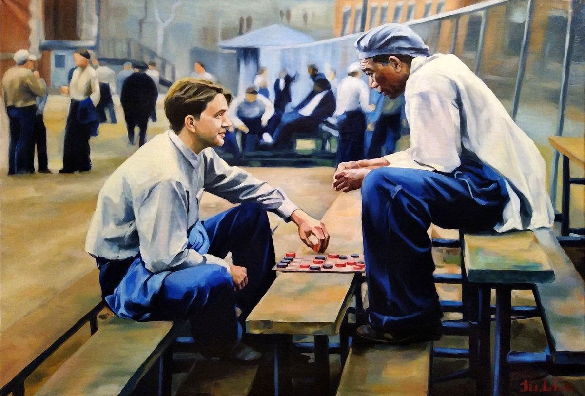 Photorealistic Oil Painting , Conspiracy Of Friends By Yulia Lihina, 40 X 28, Artwork For Sale On Artfinder