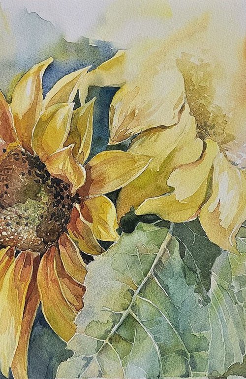 Golden Reverie by Olena Kosenko