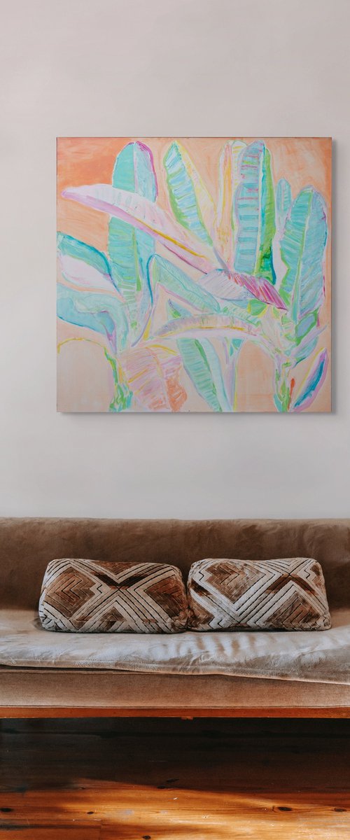 'Banana Leaves Study' by Kathryn Sillince
