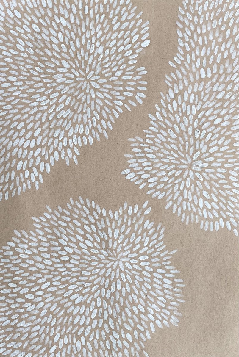 Abstract Oil Painting By Flora Butler, 8 X 12, New Growth, Original Artwork