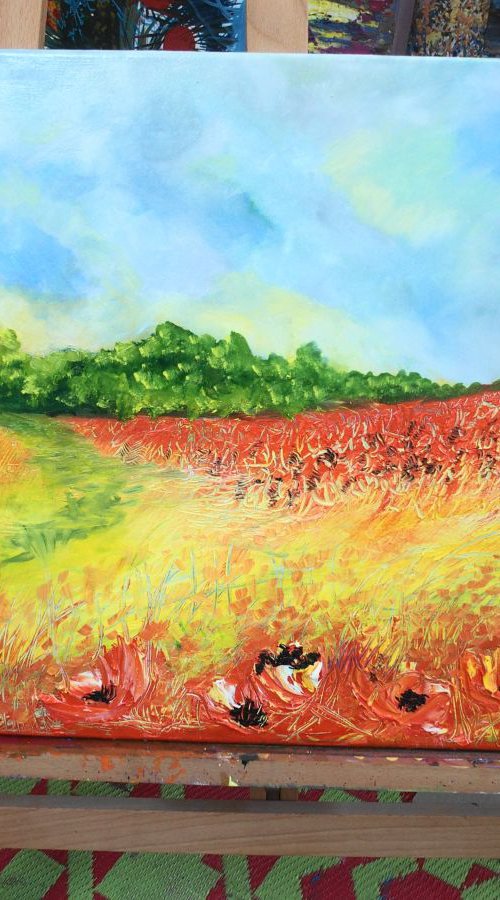 poppyfields by Lesley Blackburn