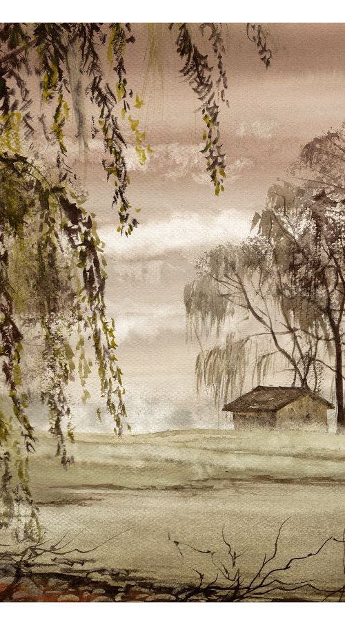 Weeping Willow by Yulia Schuster