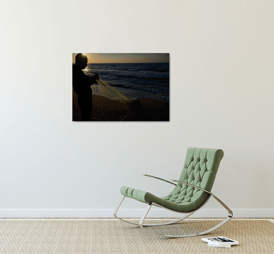 The fisherman III | Limited Edition Fine Art Print 1 of 10 | 75 x 50 cm