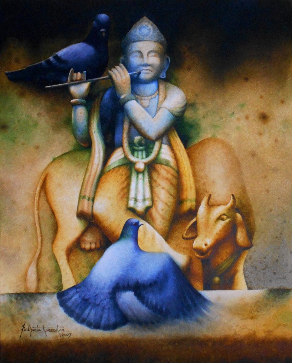 Lord Krishna by Sudipta Karmakar