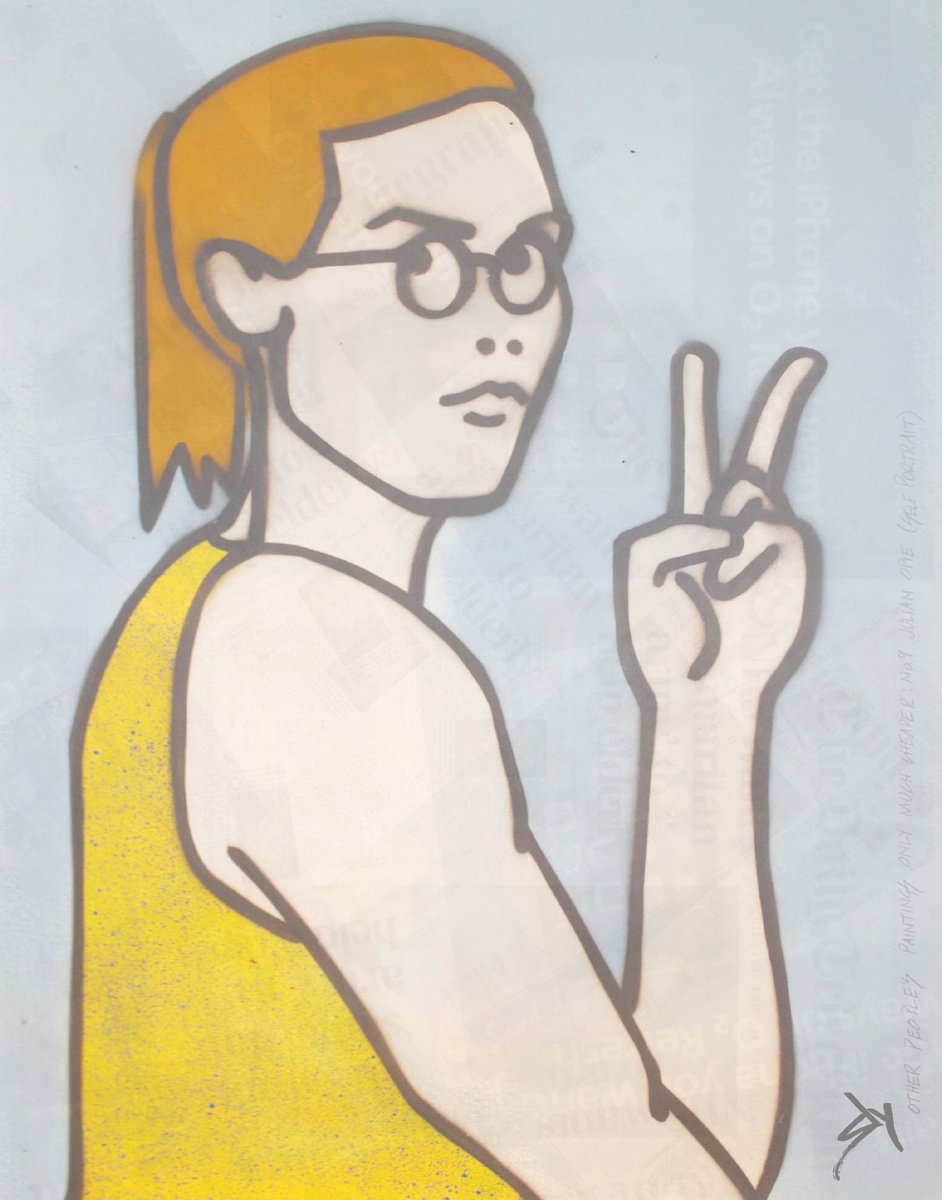 Urban And Pop Painting , Other No. 9 Opie. (U) By Juan Sly, 23 X 30, Artwork For Sale On Artfinder