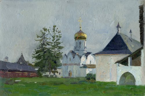 Zvenigorod Monastery by Simon Kozhin