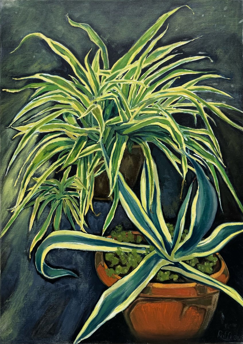 - Green Corner - ? By Raffi Ghazaryan, 20 X 28, Artwork For Sale On Artfinder