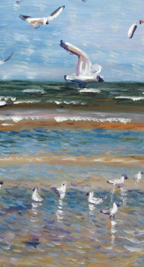 Seagulls5 by Elena Sokolova