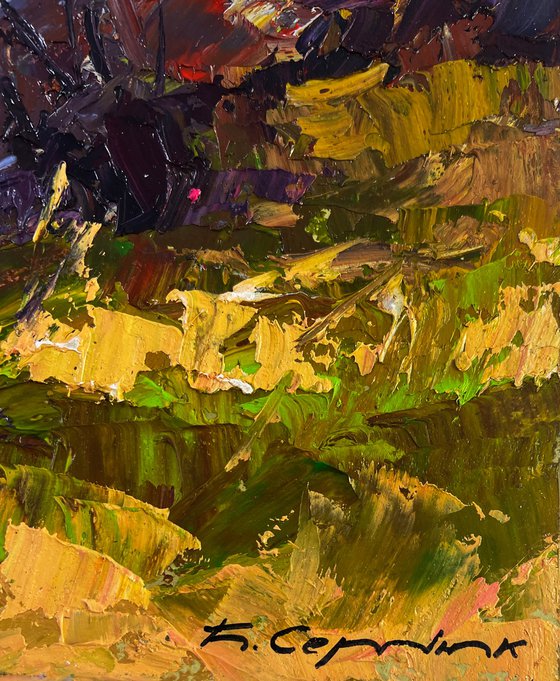 Golden Trees and the Blue Horizon