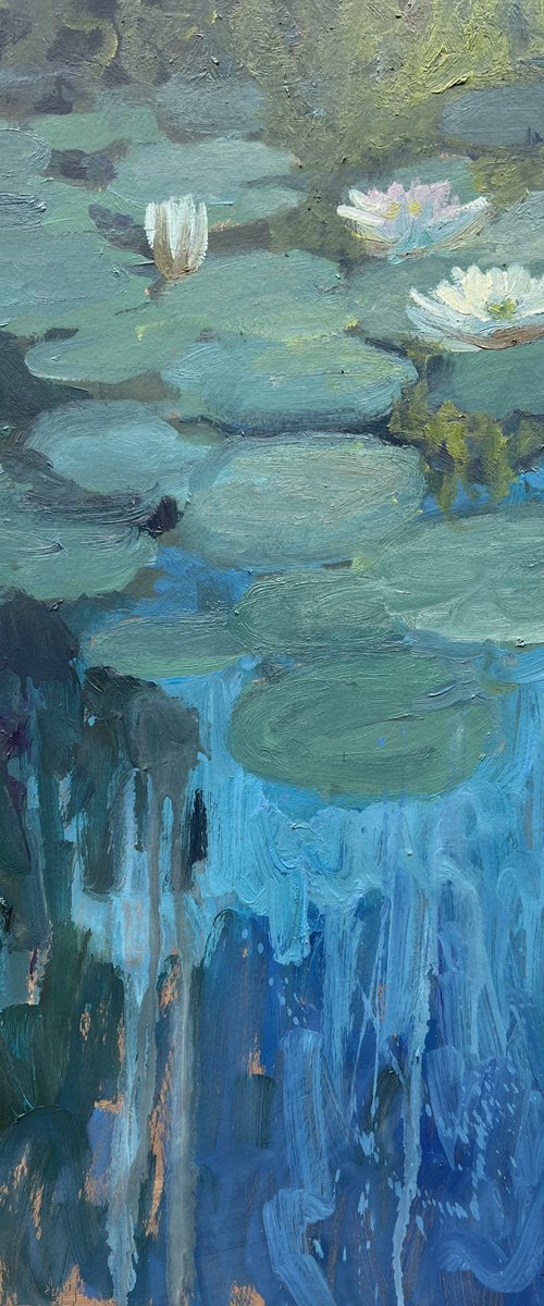 Water Lilies I by Andrii Kovalyk