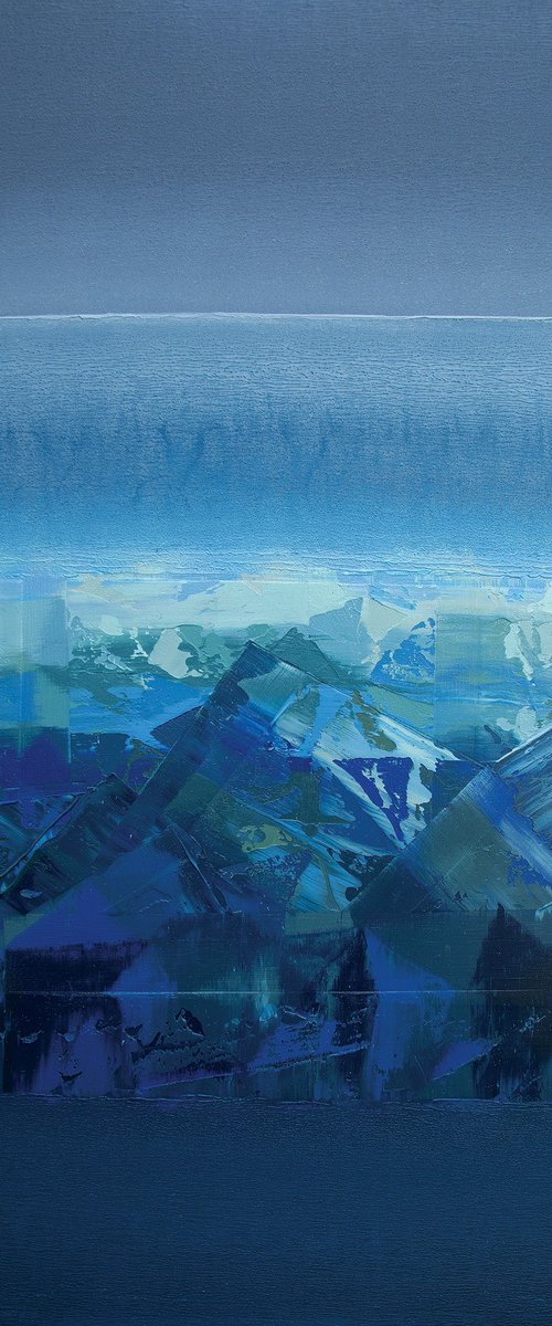 Abstract-209 Introspection and beauty by Nivas Kanhere