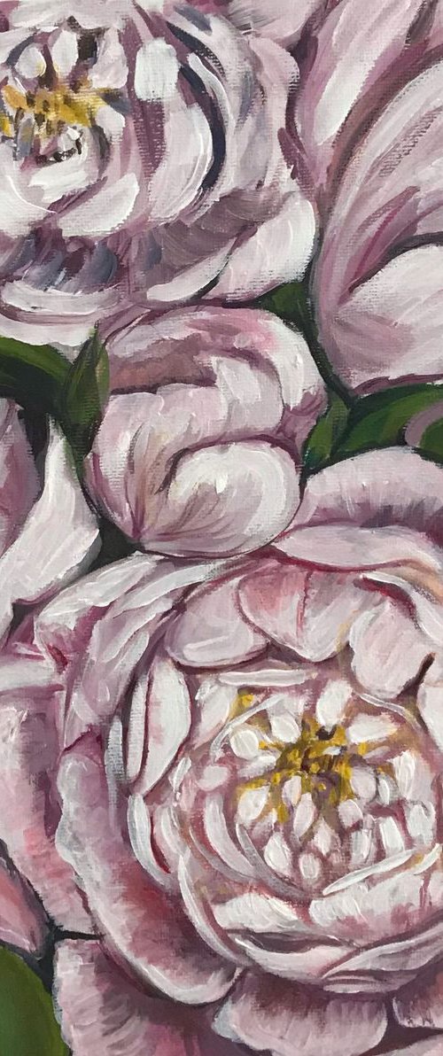 Peonies 1 by Leysan Khasanova