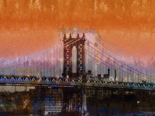 Manhattan/XL original artwork by Javier Diaz