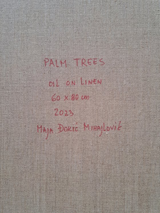Palm trees,  2023