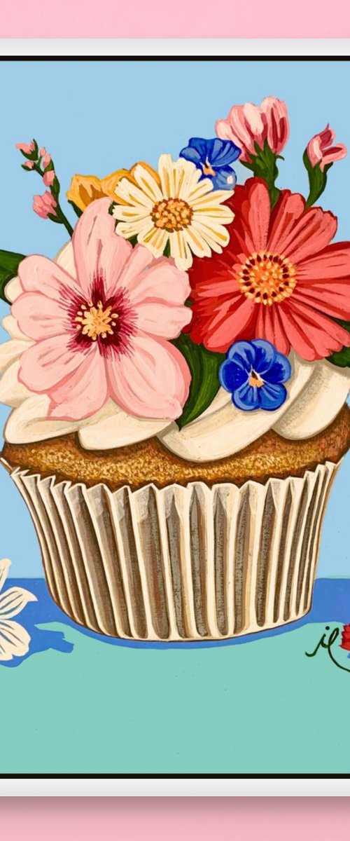 Sweet Tooth Cupcake 2 by JULIE LYNCH