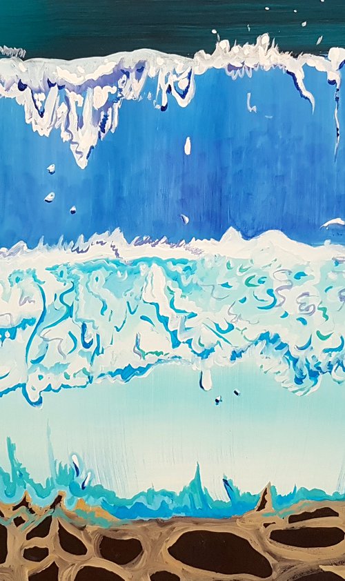 Big wave 1 by Kathrin Flöge