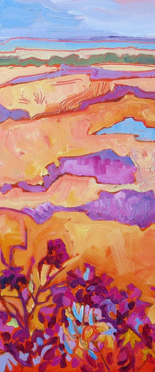 Coastal Landscape - Blakeney No 2 by Mary Kemp