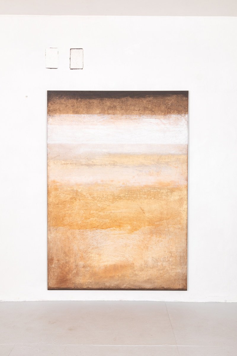 Abstract Acrylic Painting By Rokas Berziunas, 55 X 79", No. 25-62, Original Artwork