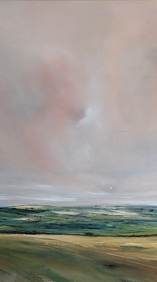 Cleeve Hill, Cotswolds Landscape by Jo Earl