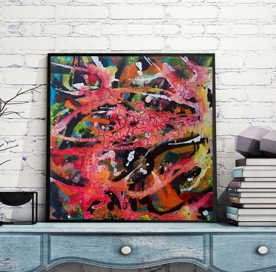 Fluid Acrylic Art for Sale, Artwork Paintings for Sale, Decor Home Art, Modern Wall Art, Original Modern Art,  Small Wall Art, Fluid Art