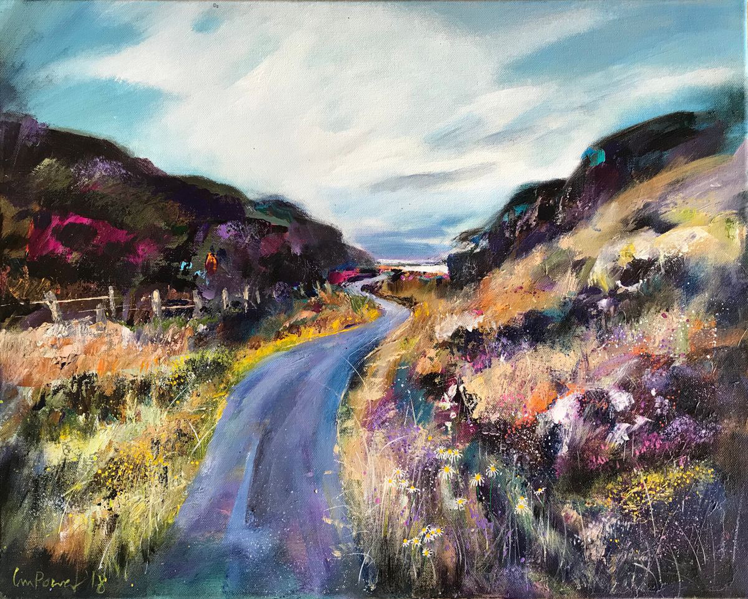 The Long And Winding Road Scottish Highland Artfinder
