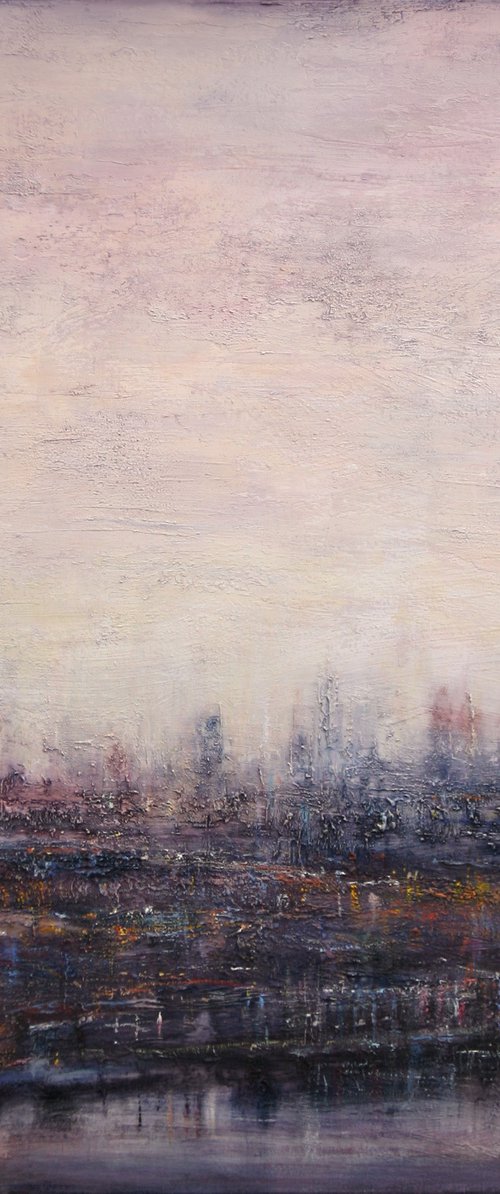 Abstract Cityscape I by Behshad Arjomandi